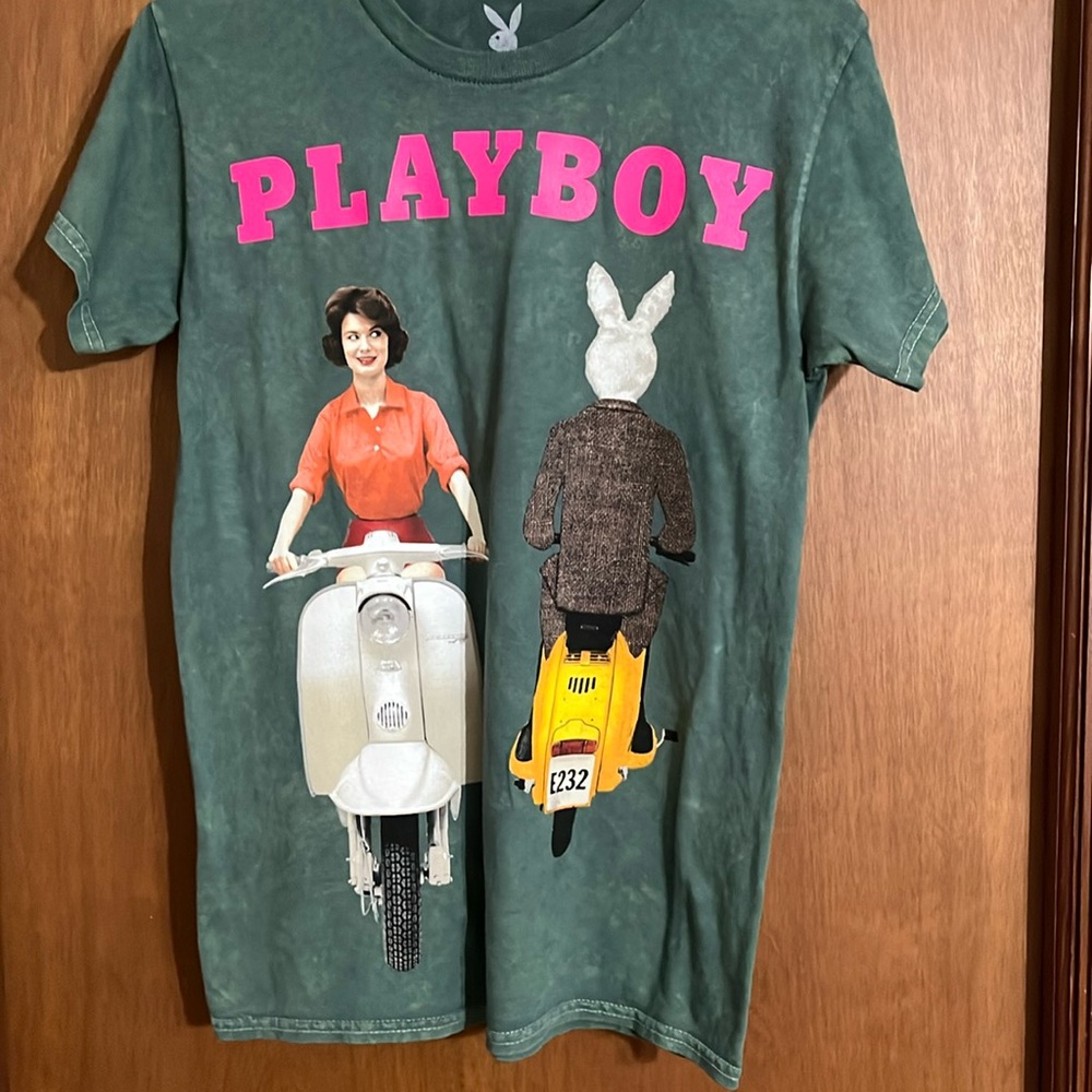 Playboy t shirt size Small new